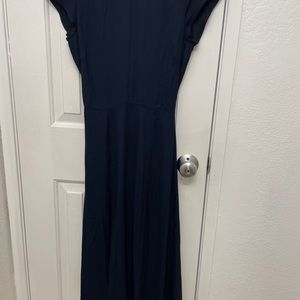 NWT Reformation Gavin Dress (Navy, Petite Size 4)